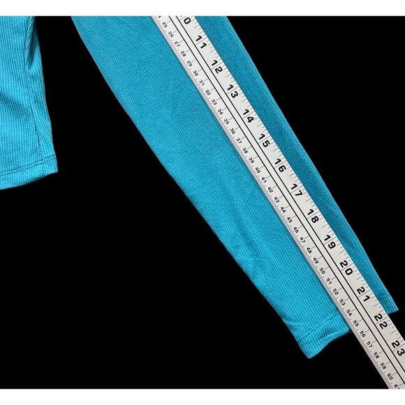 Rue 21 - Women's Casual Long Sleeve Button Down T-Shirt - Blue - Large - Picture 7 of 10